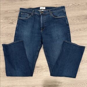 Tecovas Men's Straight-Leg Jeans in Dark Indigo